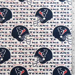 NFL Licensed  Houston Texans 100% Cotton Fabric
