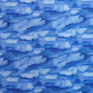 Snow Clouds by Marketa Stengl - 100% Cotton