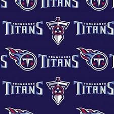 NFL Tennessee Titans - 100% Cotton Fabric