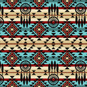 Native Dream Catcher 100% Cotton Fabric