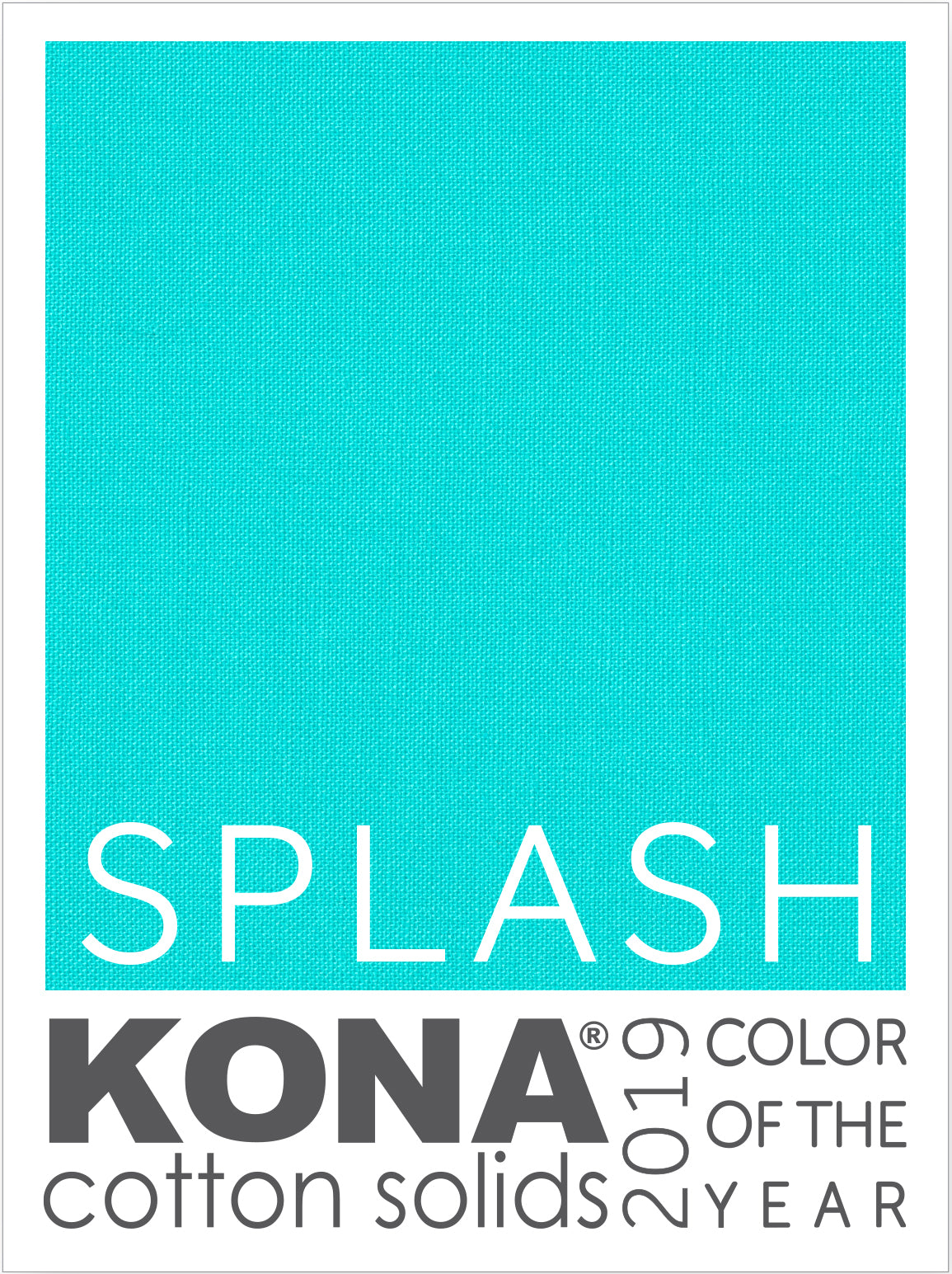 Kona Cotton - Turquoise 15 yd BoltQuilting Fabric